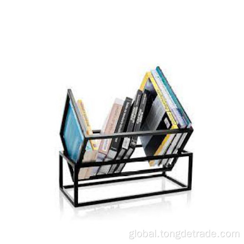 Simple Double Layer Functional Book Custom home desktop storage small bookshelf Factory